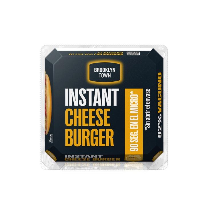 CHEESE BURGER INSTANT BROOKLYN TOWN 210G