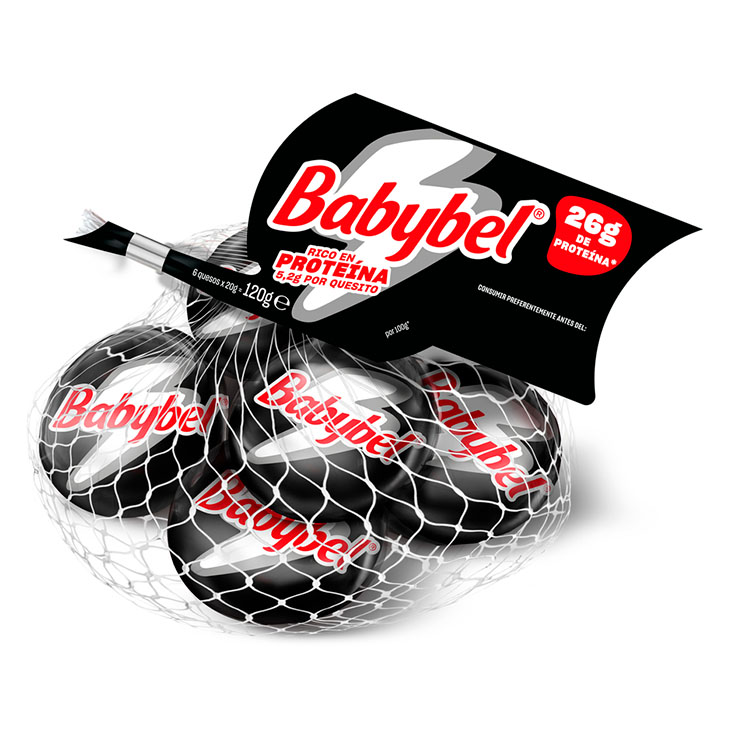 QUESO BOLA MINI PROTEINA BABYBEL 6U 120G