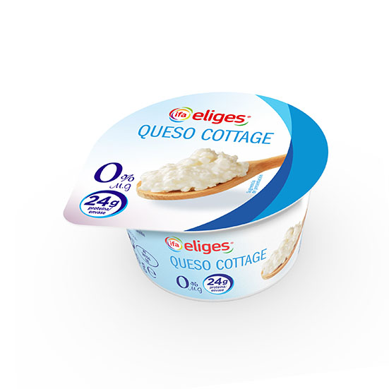 Queso cottage 0% mg Ifa eliges 200g