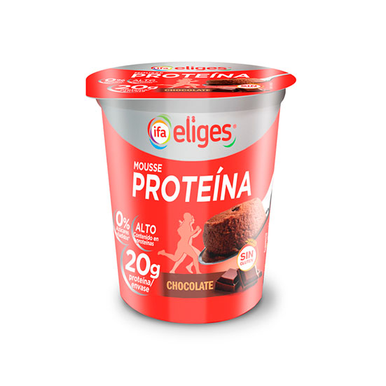 MOUSSE CHOCOLATE PROTEICO IFA ELIGES 200G
