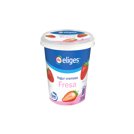 YOGUR CREMOSO FRESA IFA ELIGES 500G