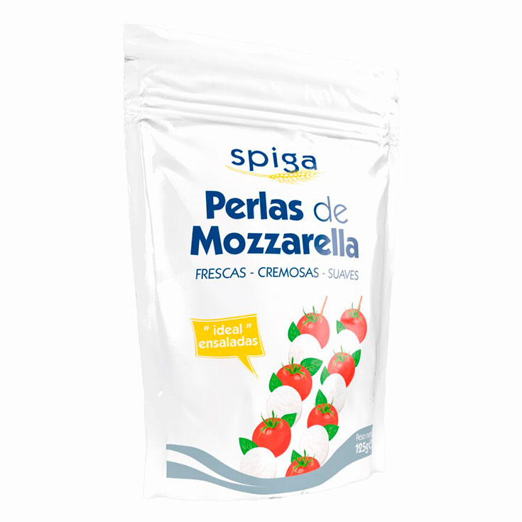 MOZZARELLA PERLAS SPIGA 125G