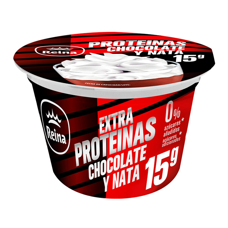 MOUSSE CHOCO Y NATA PROTEINAS REINA 150G
