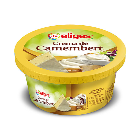 Crema de queso cammembert Ifa eliges 125g