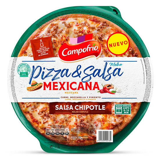 PIZZA MEXICANA C/CHIPOTLE CAMPOFRIO 400G