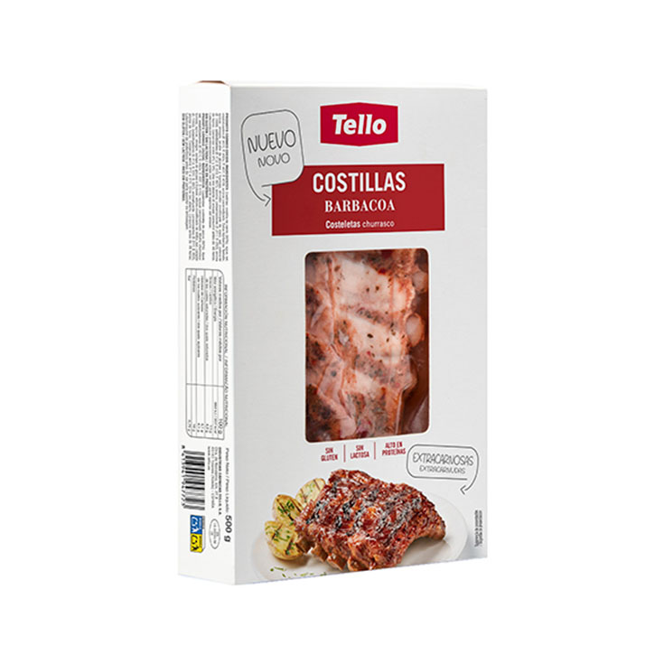COSTILLAS BARBACOA TELLO 500G