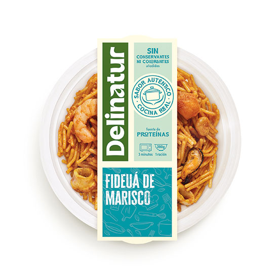 FIDEUA DE MARISCO DELINATUR 280G