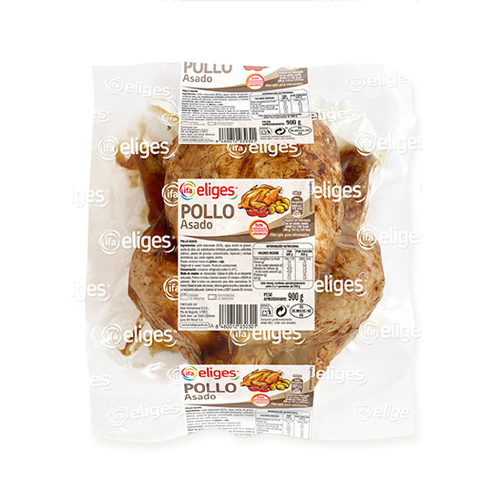 POLLO ASADO ENTERO IFA ELIGES 900G