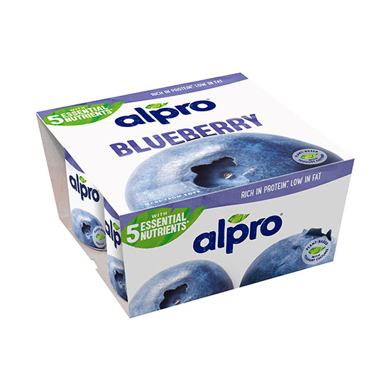 Postre vegetal arandanos pbay Alpro p4 125g/u