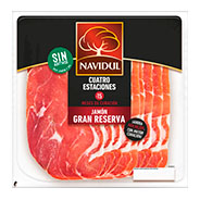 Jamón curado 4estaciones gran reserva Navidul 124g