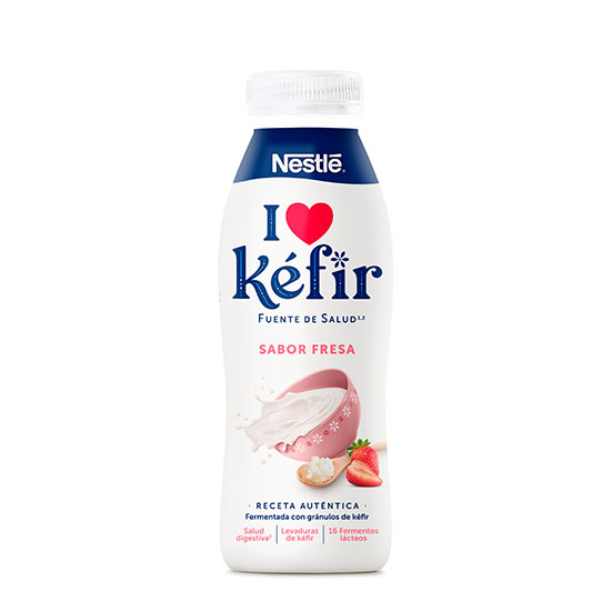 Kefir liquido fresa Nestle 500g