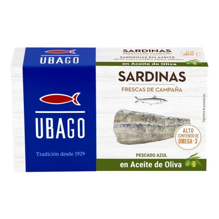 SARDINA AC OLIVA LATA RR125 UBAGO 120G