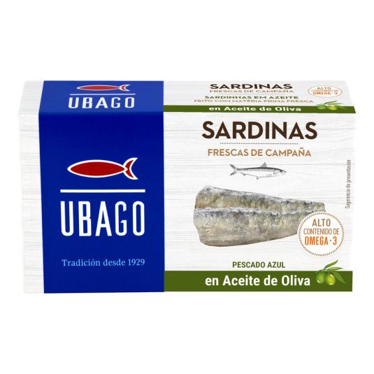 SARDINA AC OLIVA LATA RR125 UBAGO 120G