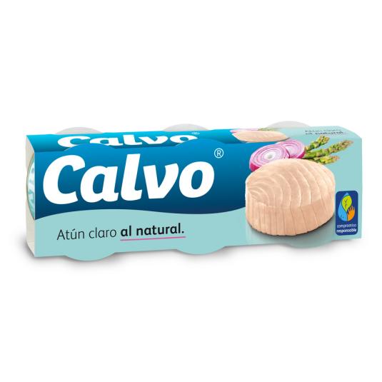 ATUN CLARO NATURAL R85 LATA CALVO P3 56G/U ESCUR