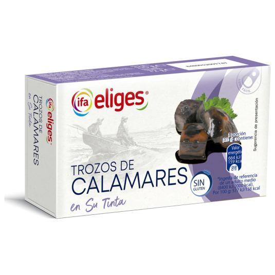 CALAMAR EN SU TINTA LATA IFA ELIGES 115G