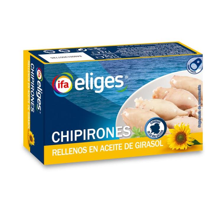 CHIPIRON ACEITE GIRASOL LATA IFA ELIGES 72G ESCURR