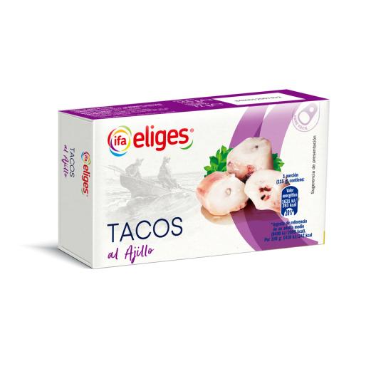 TACOS AL AJILLO LATA IFA ELIGES 72G ESCUR