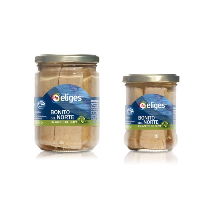 BONITO NORTE ACEITE OLIVA CRISTAL IFA ELIGES 140G ESCURR