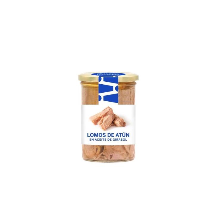 LOMOS ATUN ACEITE GIRASOL FRASCO GRANDES HOTELES 260G ESCURR