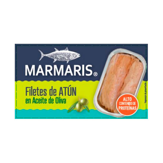 Filete de atun aceite oliva Marmaris rr125 85g escurr