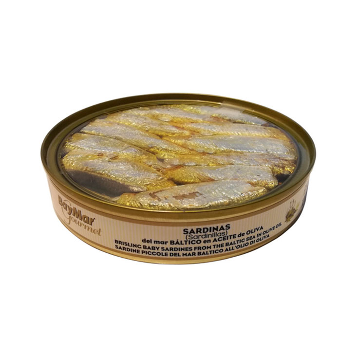 Sardinilla ac oliva gourmet Baymar 84g escurr