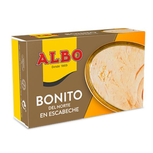 BONITO ESCABECHE OL-120 LATA ALBO 82G ESCUR