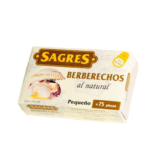 BERBERECHO NATURAL 75/80 OL-102 LATA SAGRES 58G ESCUR