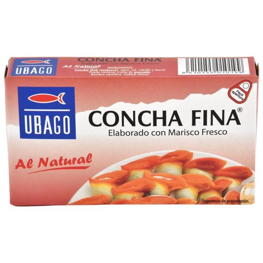 CONCHA NATURAL RR-90 LATA UBAGO 55G ESCUR