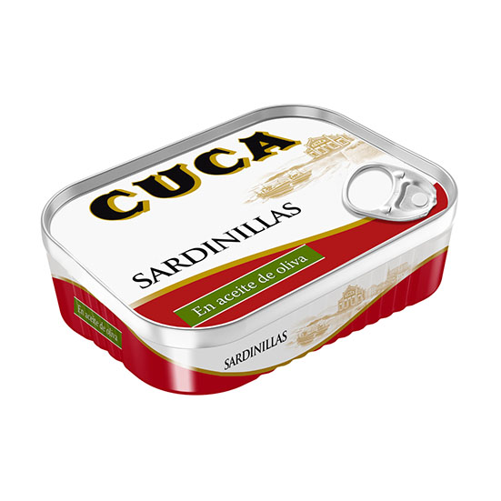 SARDINILLA ACEITE OLIVA CUCA 115G