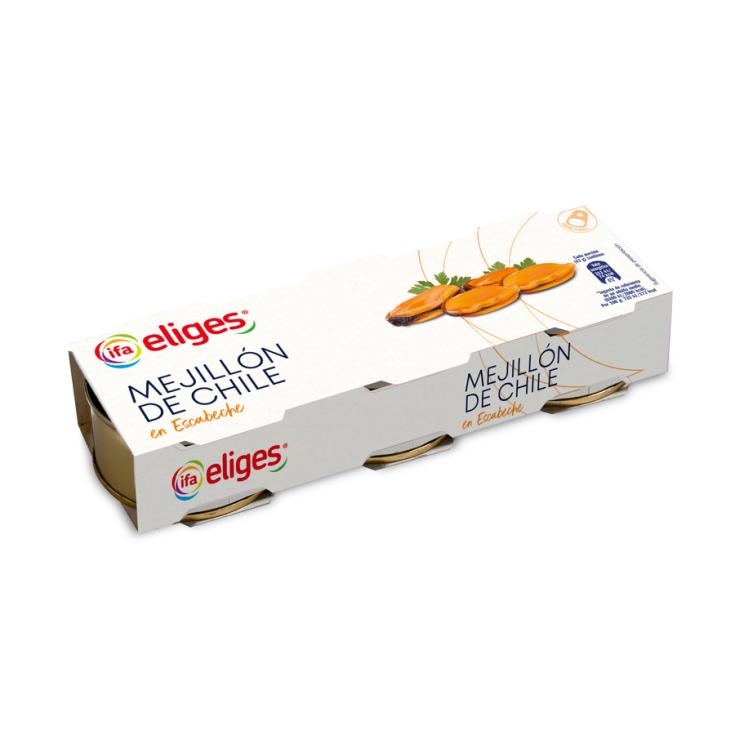 MEJILLON CHILE ESCABECHE RO IFA ELIGES P3 43G/U ESCURR