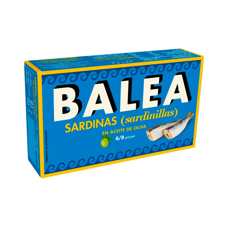 SARDINILLAS ACEITE OLIVA BALEA 57G ESCURR