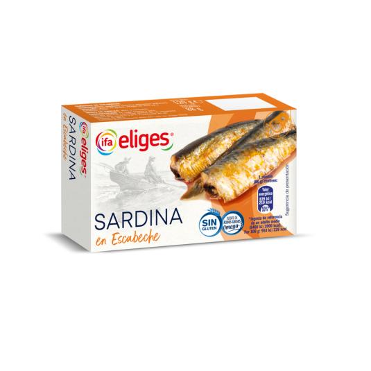 SARDINA ESCABECHE RR-125 LATA IFA ELIGES 88G ESCUR