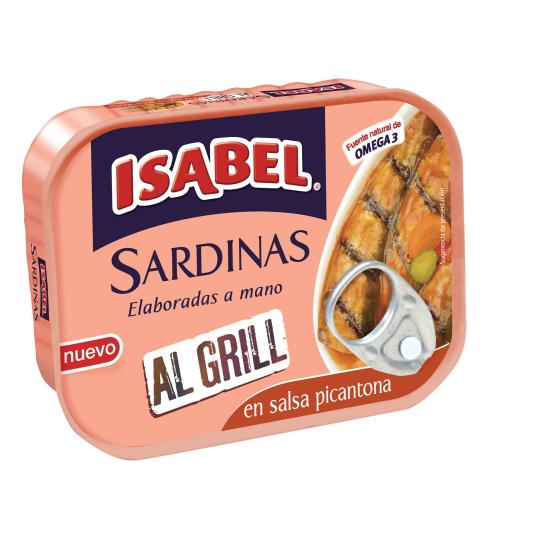 SARDINA SALSA PICANTE GRILL ISABEL 120G