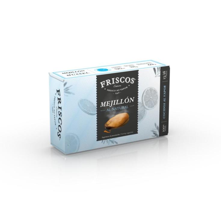 MEJILLON NATURAL 13/18 LATA FRISCOS 69G ESCUR