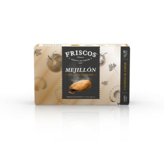 MEJILLON SALSA VIEIRA 13/18 LATA FRISCOS 65G ESCUR