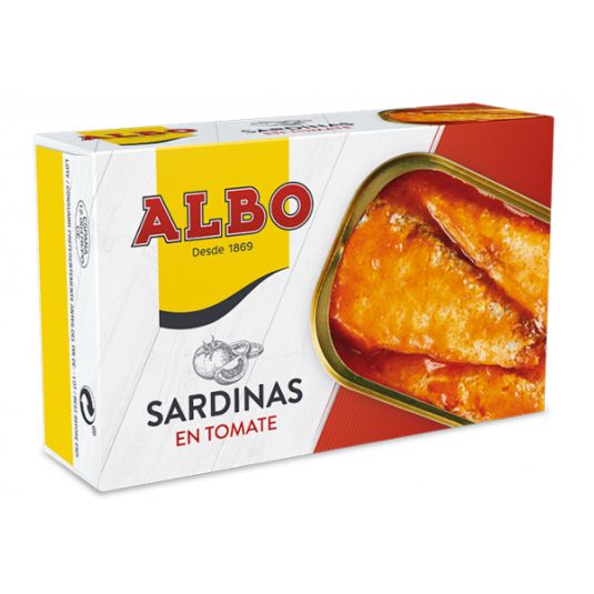 SARDINA TOMATE LATA ALBO 85G ESCUR