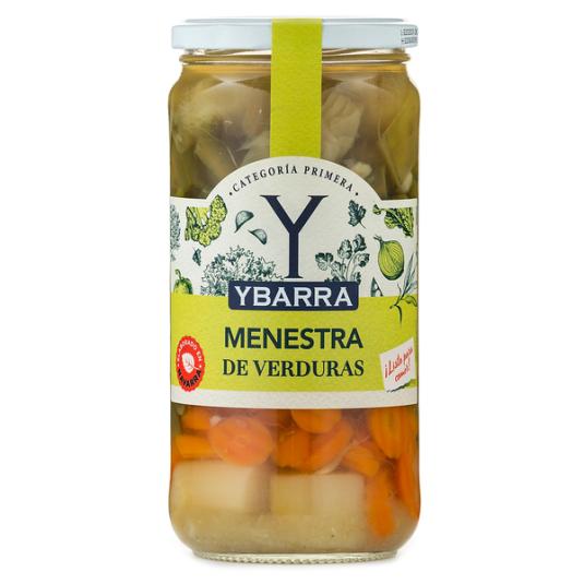 MENESTRA VERDURAS CRISTAL YBARRA 400G ESCURR