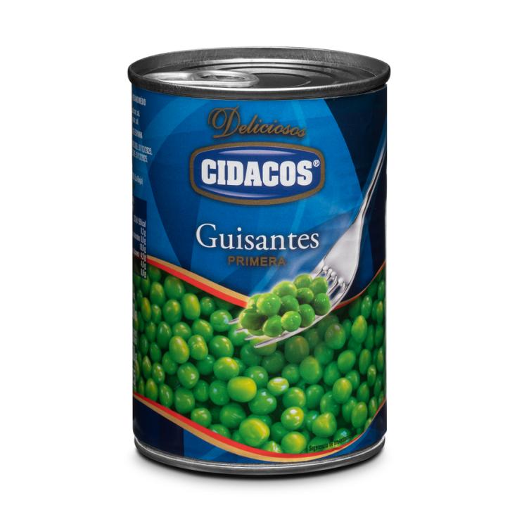 GUISANTES LATA CIDACOS 250G ESCURR