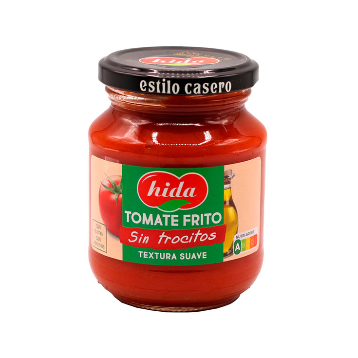 TOMATE FRITO TEXTURA SUAVE CRISTAL HIDA 290G