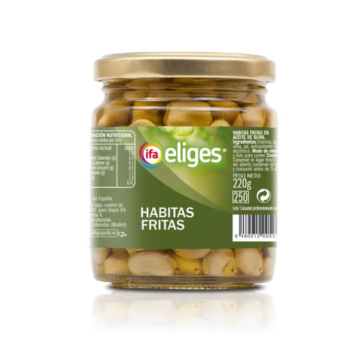 HABITA FRITA AC.OLIVA CRISTAL IFA ELIGES 220G ESCURR