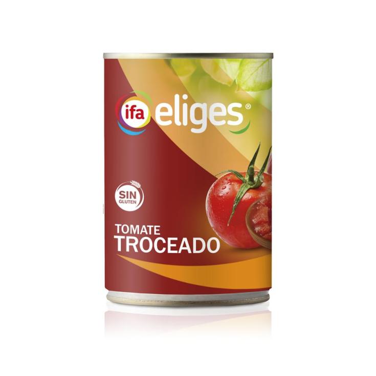 TOMATE TROCEADO LATA IFA ELIGES 390G