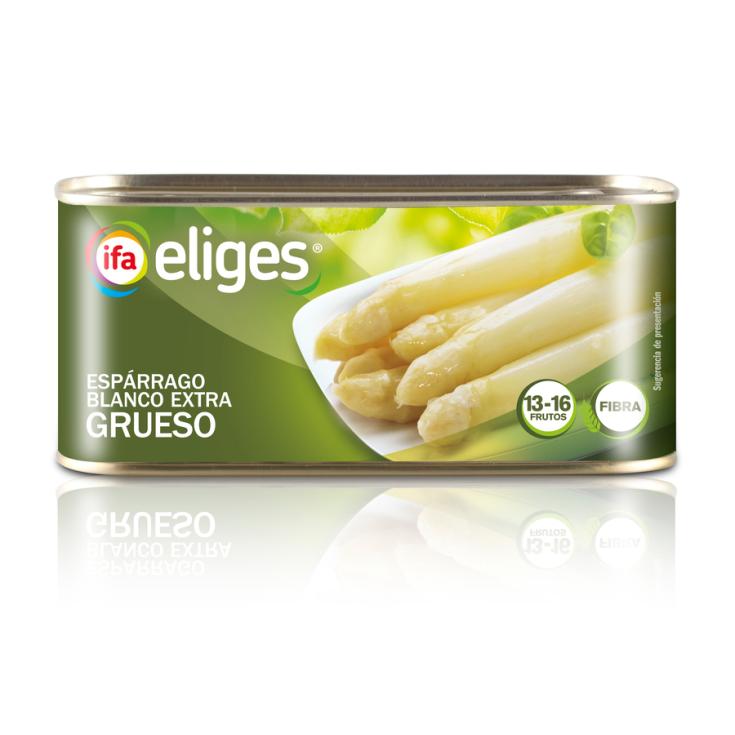 ESPÁRRAGO BLANCO LATA 13/16 IFA ELIGES 425G