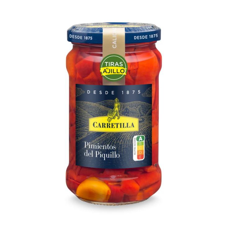 PIMIENTO PIQUILLO EN TIRAS CRISTAL CARRETILLA 225G