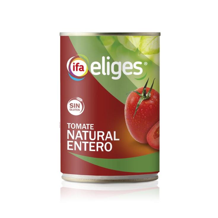 TOMATE NATURAL ENTERO LATA IFA ELIGES 240G ESCURR