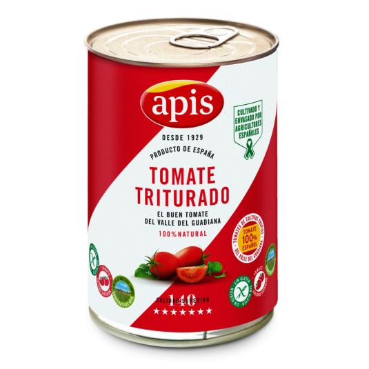 TOMATE TRITURADO NATURAL 100% LATA APIS 400G