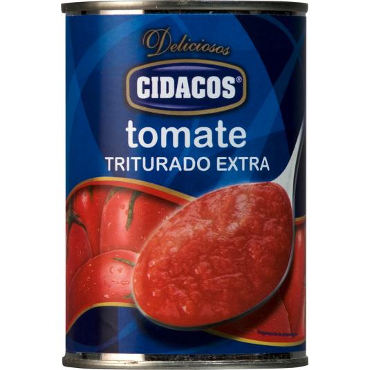 TOMATE TRITURADO EXTRA LATA CIDACOS 400G