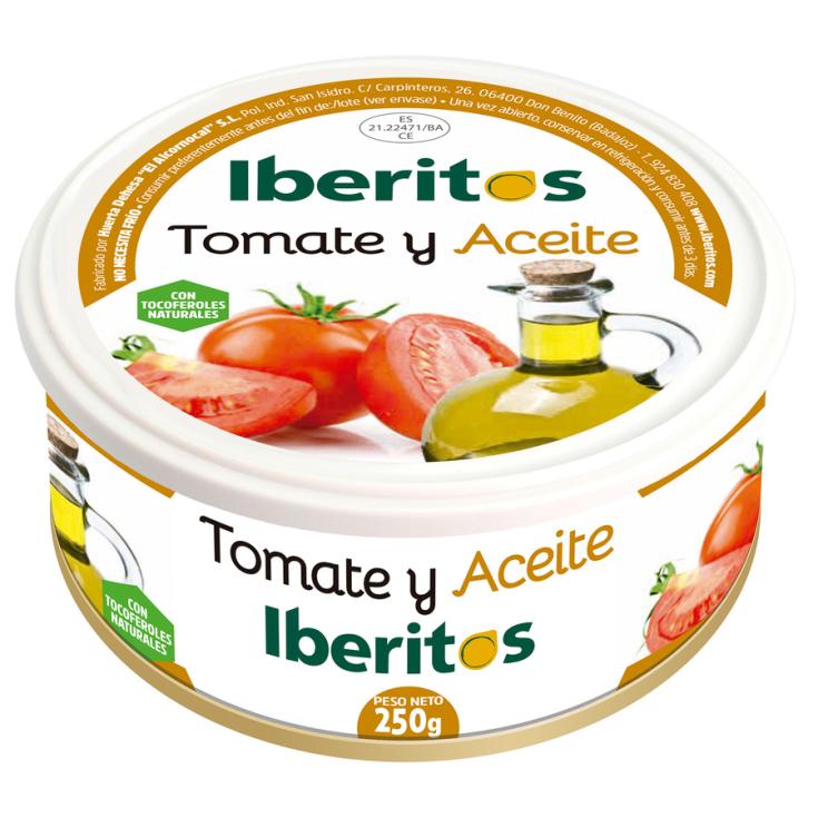 TOMATE CON ACEITE LATA IBERITOS 250G