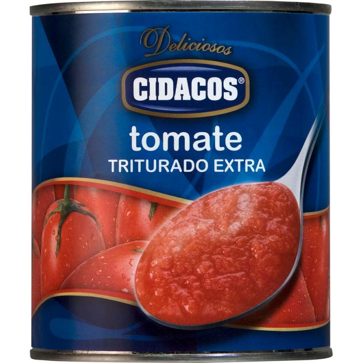 TOMATE TRITURADO EXTRA LATA CIDACOS 800G