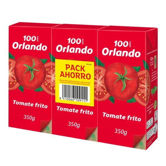 TOMATE FRITO  ORLANDO P3 350G/U