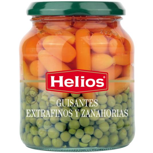 GUISANTE Y ZANAHORIA CRISTAL HELIOS 340G